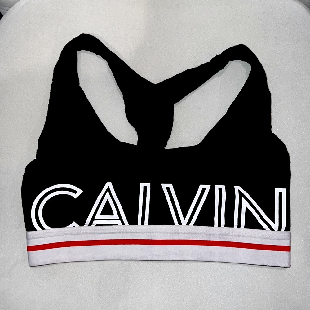 Calvin Klein Black Sports Bra